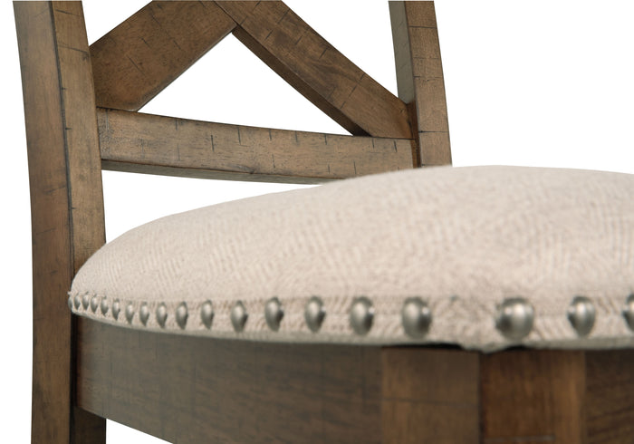 Moriville - Beige - Upholstered Barstool (Set of 2) by Signature Design by Ashley® | Bel Furniture