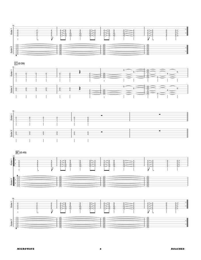 Printed Guitar Book, Digital Guitar Book