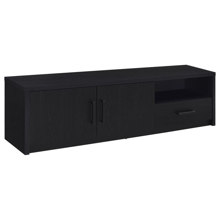 Murray 70" 2-Door TV Stand Media Console Black