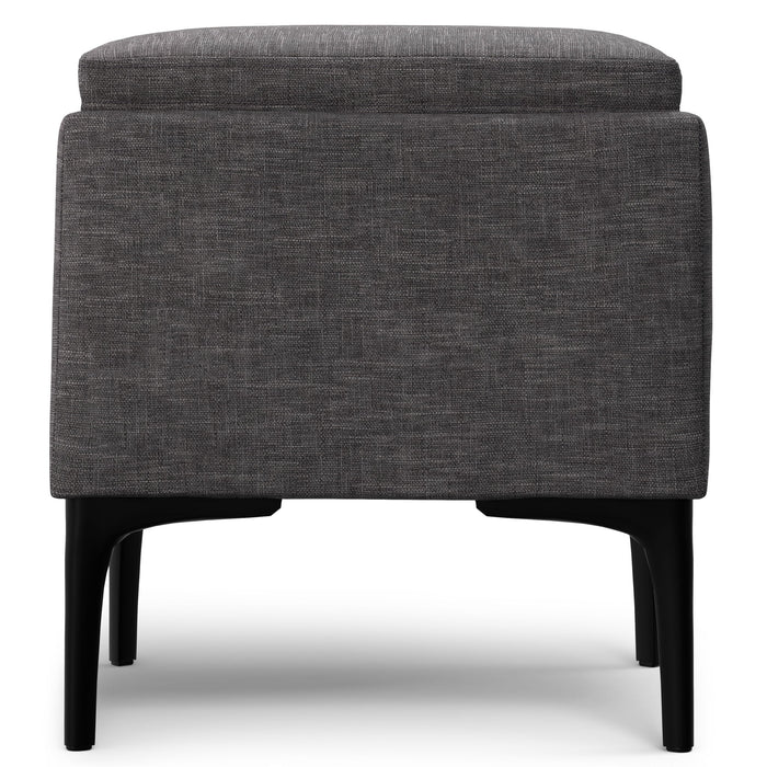 Natasha - Multifunctional Storage Ottoman With Tray - view 2