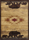 Nature's Nest - GC_CBL3006 Lodge Area Rug Beige by Icona Home Decor | Bel Furniture