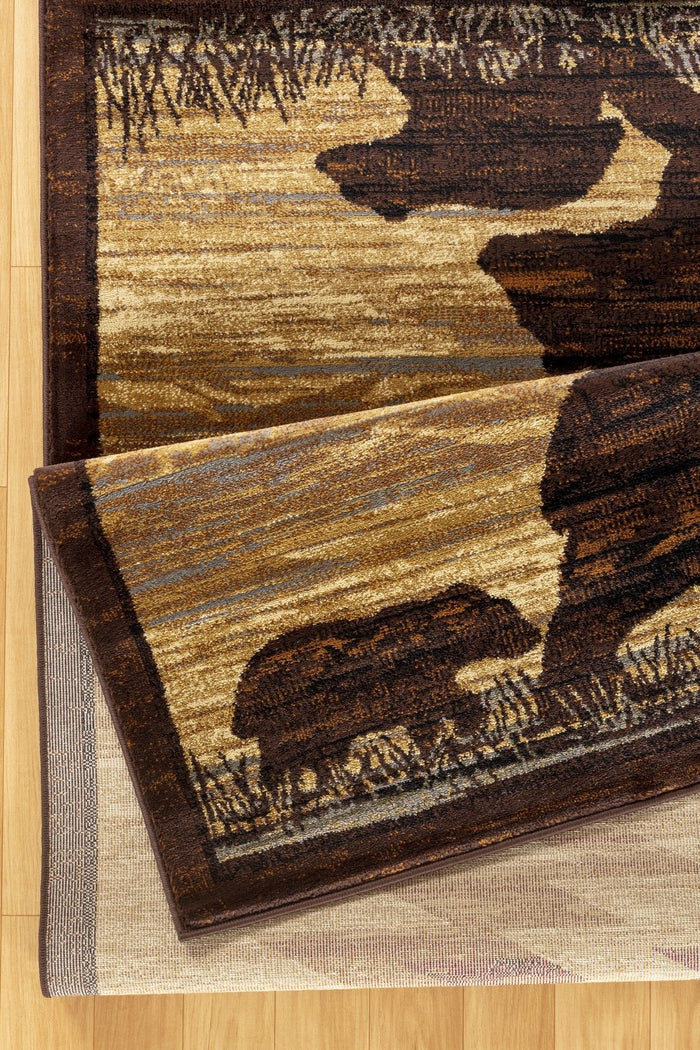 Nature's Nest - GC_CBL3006 Lodge Area Rug by Icona Home Decor | Bel Furniture