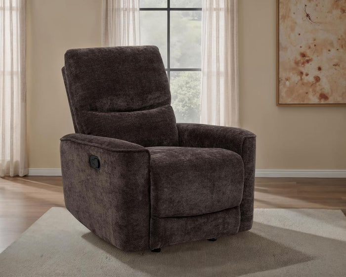 Navarro - Chenille Upholstered Glider Recliner