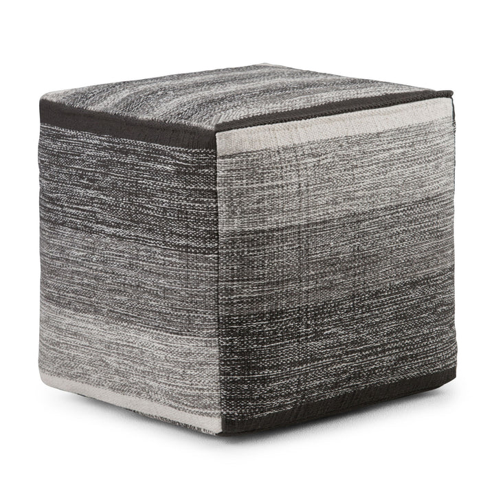 Naya Upholstered Cube Pouf