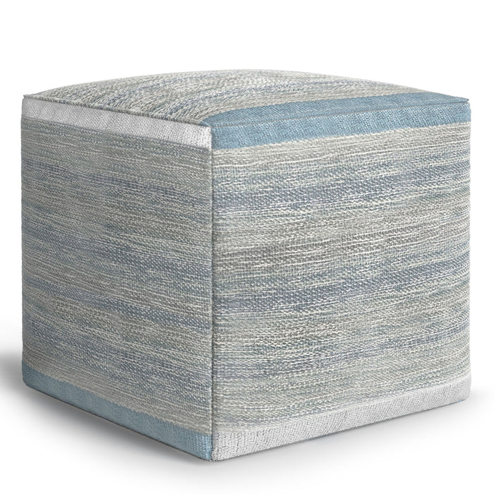 Naya - Upholstered Cube Pouf - view 2