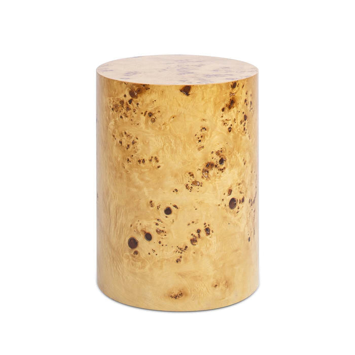 Nebula - Accent Oval Pillar Side Table by Jennifer Taylor Home | Bel Furniture