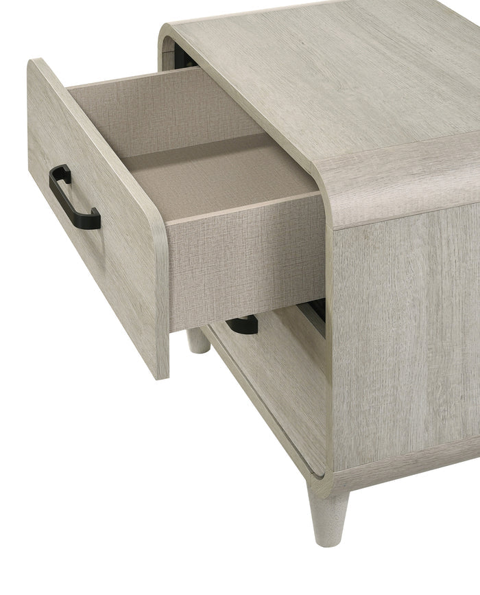 Nyomi Night Stand - White