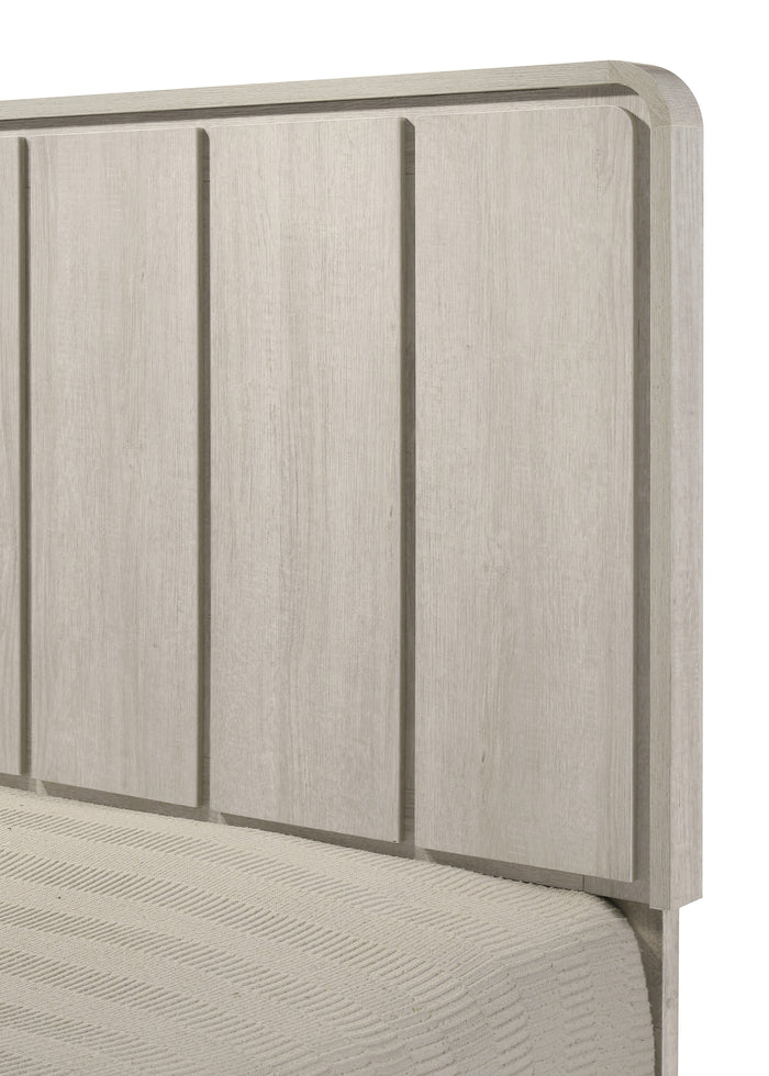 Nyomi Panel Bed White
