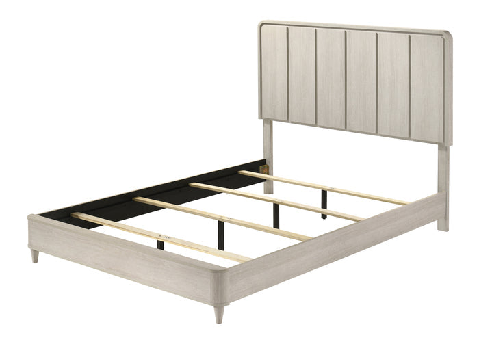 Nyomi Panel Bed White