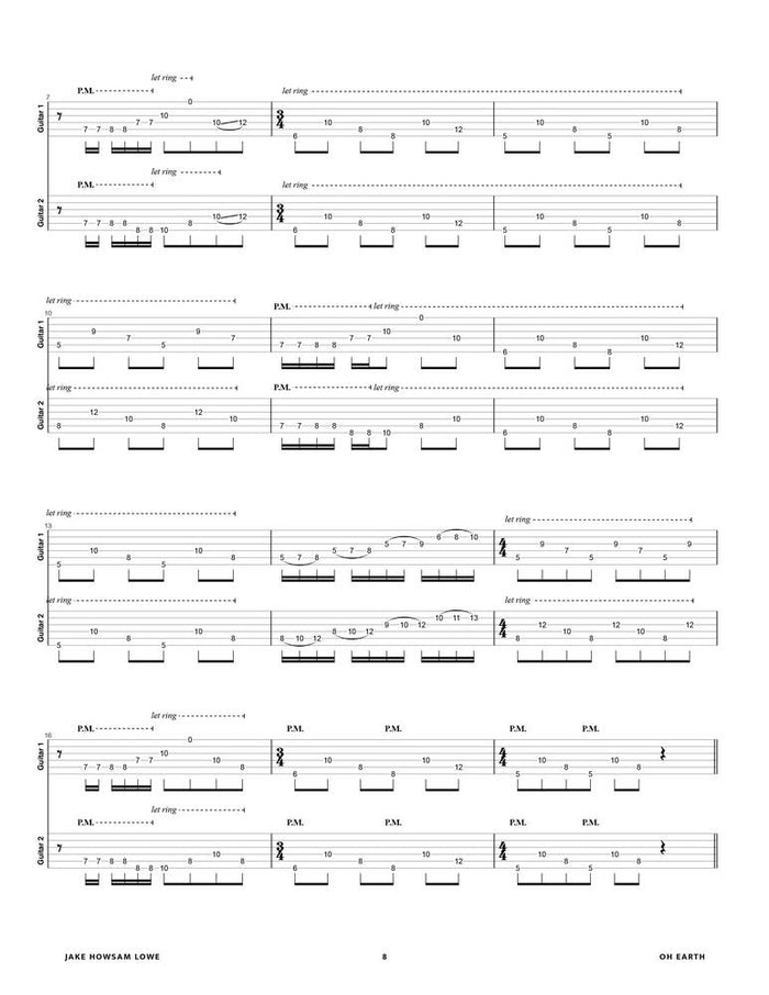 Printed Guitar Book, Digital Guitar Book