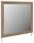 Oliandon Bedroom Mirror Light Brown