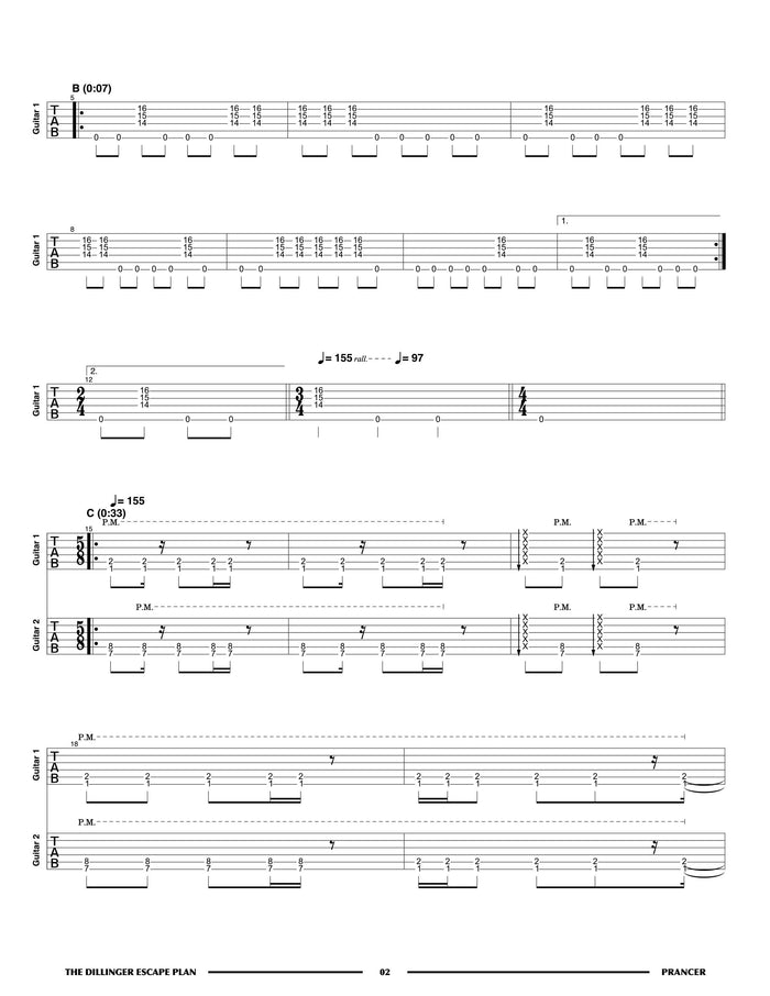 Printed Guitar Book, Digital Guitar Book