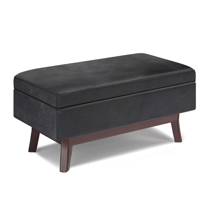 Owen - Upholstered Rectangular Storage Ottoman - view 2