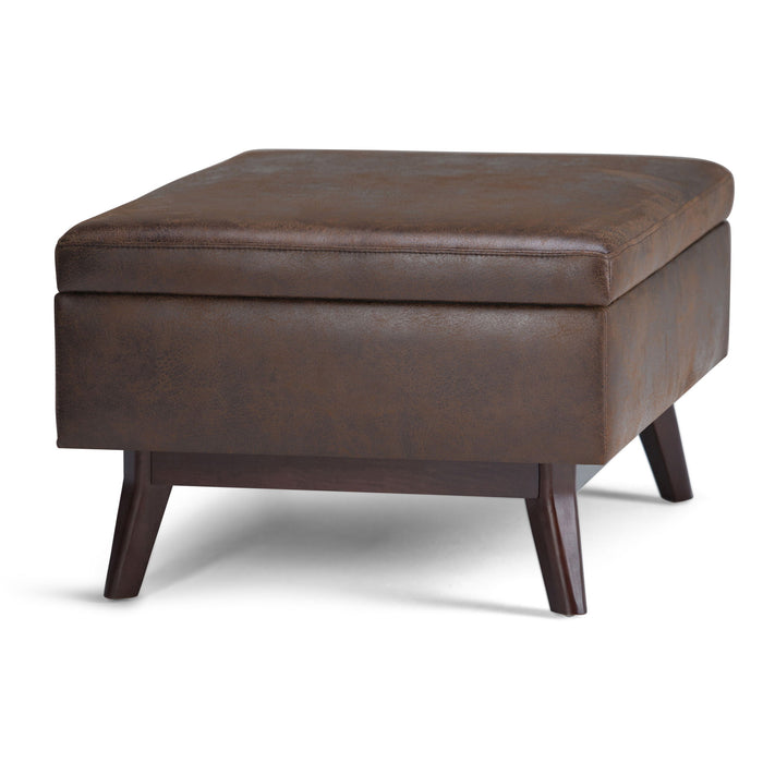 Owen - Upholstered Rectangular Storage Ottoman - view 4