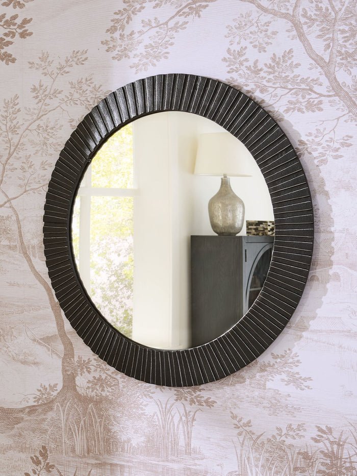 Ozias - Accent Mirror - Black - view 2