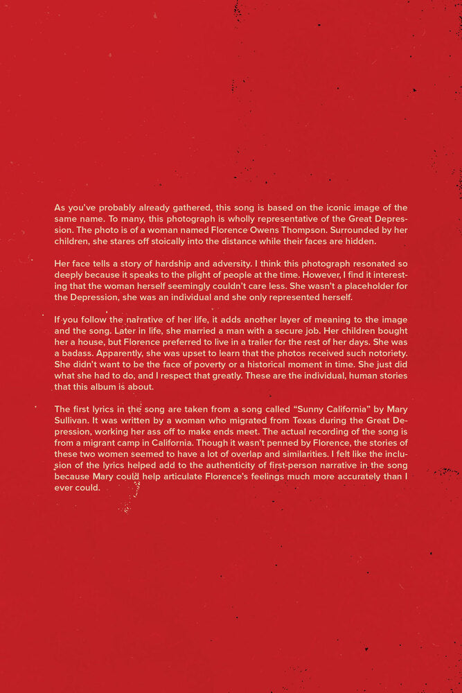 Printed Lyric Book