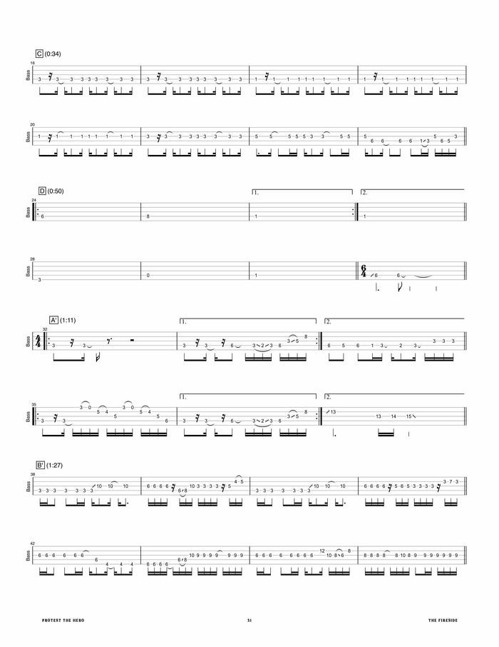 Printed Bass Book, Digital Bass Book