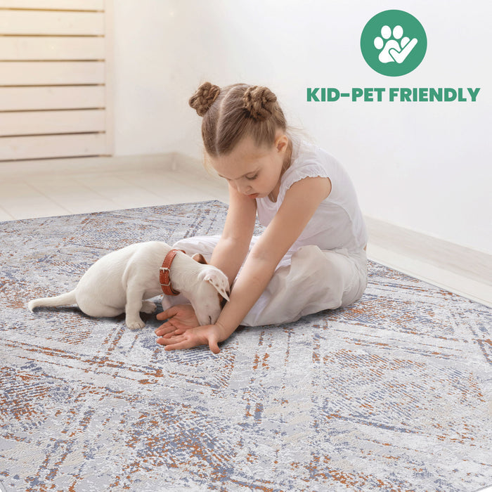 Payas - 2' X 3' Geometric Area Rug - Beige by Naar Rug | Bel Furniture