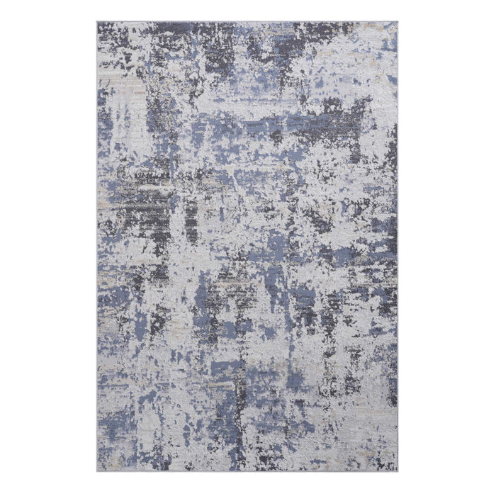 Payas - 6' X 9' Abstract Area Rug - Gray / Denim - view 4