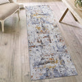 Payas - Abstract Runner Rug - view 2