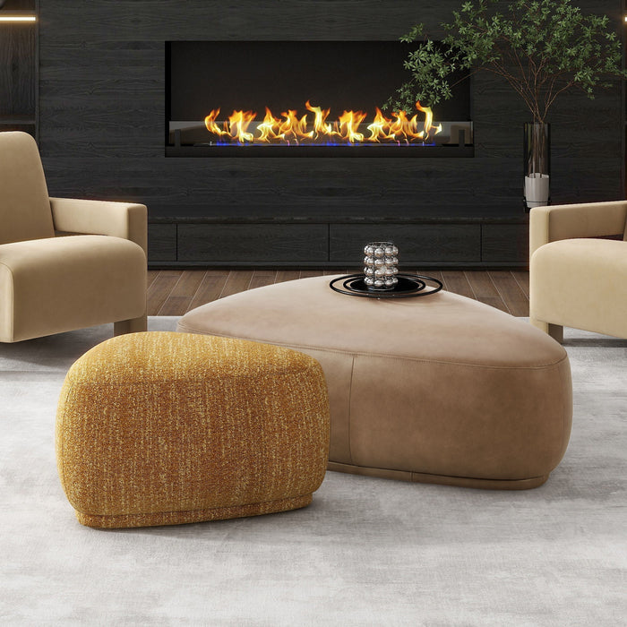 Pebble - Rounded Triangle Cocktail Ottoman - view 3