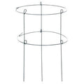 Peony Plant Support, Double, Green Ring, 18 x 36-In.