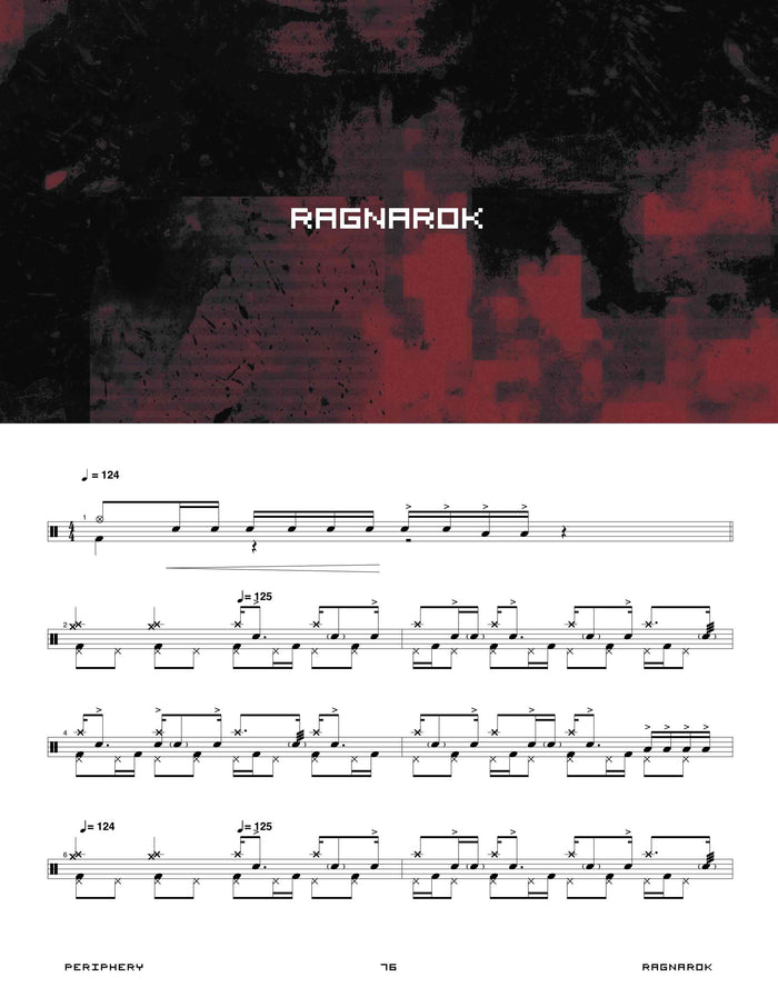Printed Drum Book, Digital Drum Book