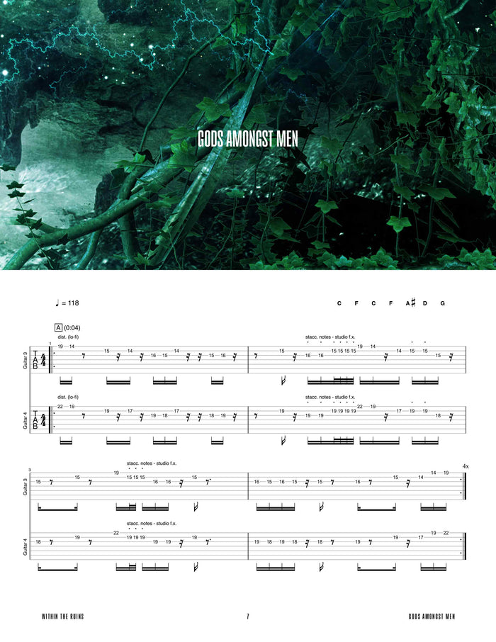 Printed SIGNED Guitar Book, Digital Guitar Book