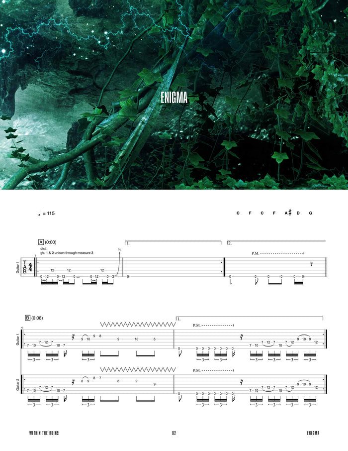 Printed SIGNED Guitar Book, Digital Guitar Book