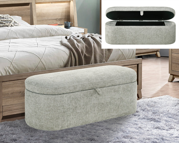 Philipa Storage Bench Tweed