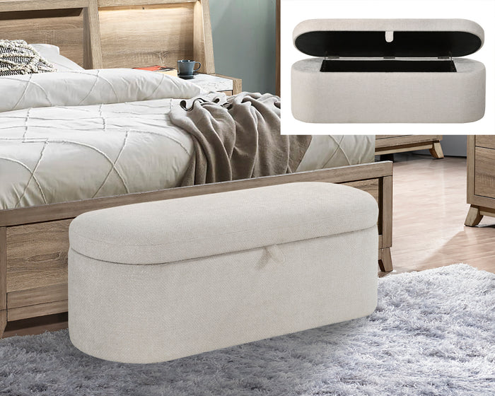Philipa Storage Bench Tweed