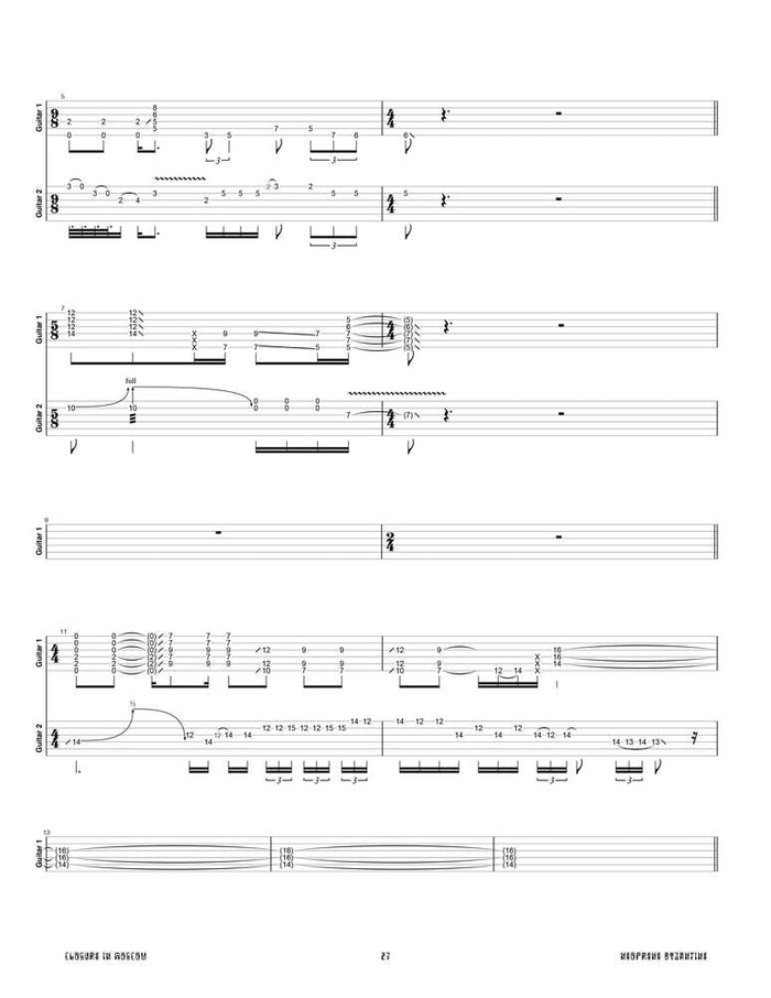 Printed Guitar Book, Digital Guitar Book
