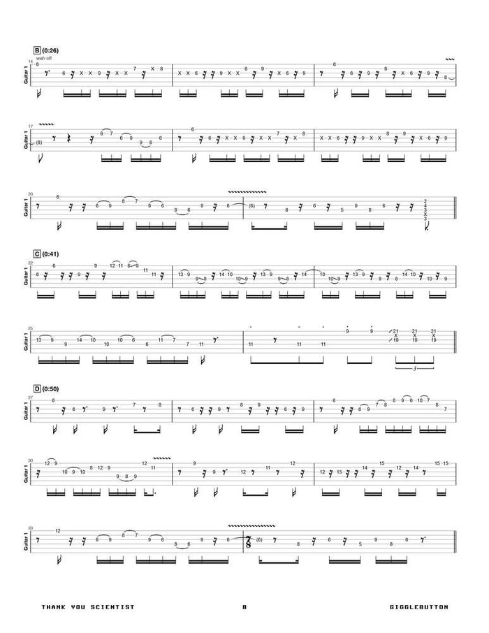 Printed Guitar Book, Digital Guitar Book