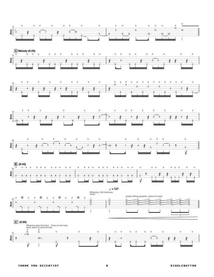 Printed Bass Book