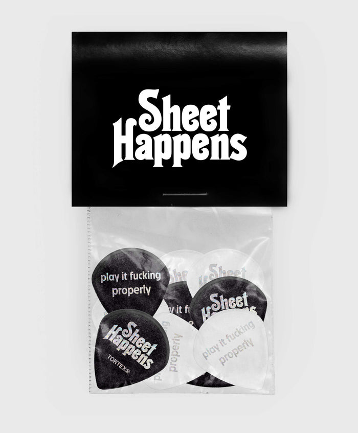 10 Custom Dunlop Tortex Standard Jazz III Picks