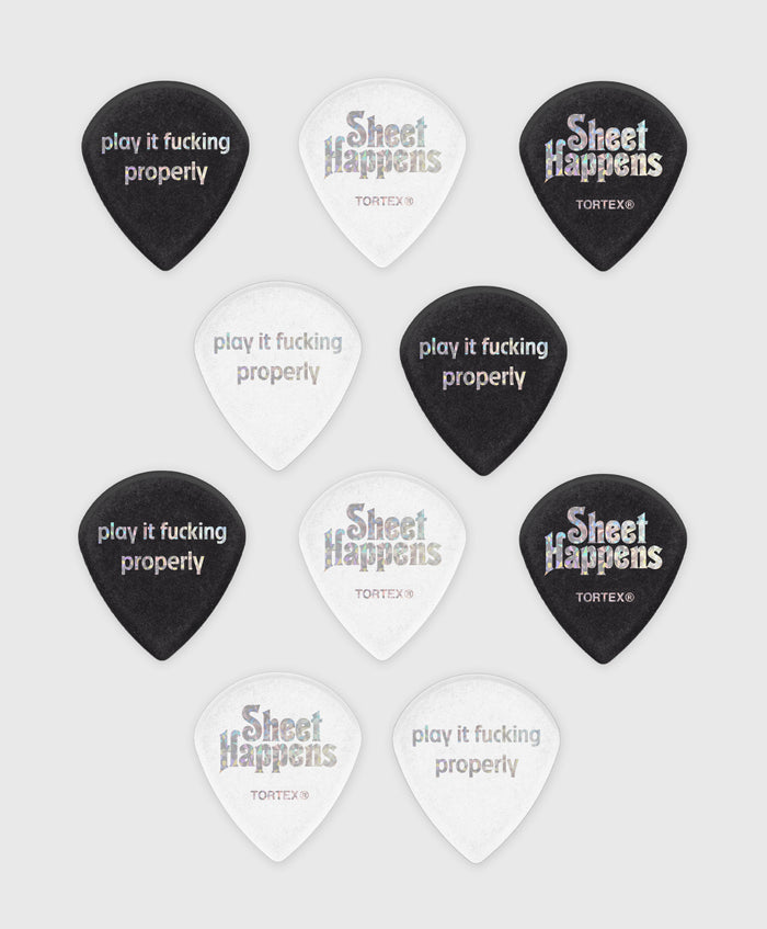 10 Custom Dunlop Tortex Standard Jazz III Picks