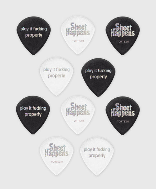 10 Custom Dunlop Tortex Standard Jazz III Picks