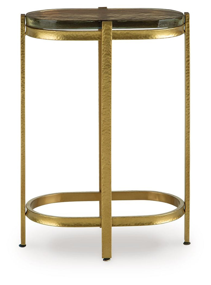 Porterville - Accent Table - Gold Finish - view 4