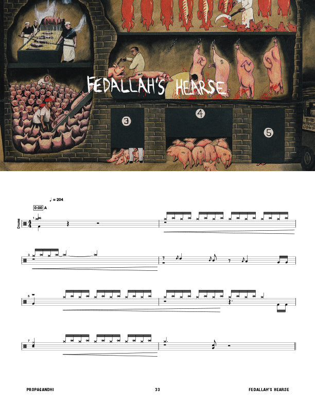 Printed Drum Book, Digital Drum Book