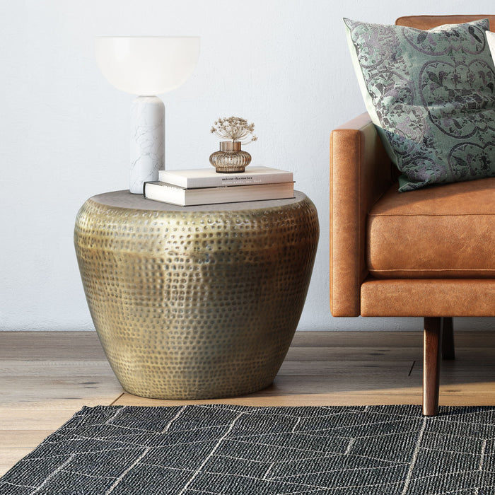 Preston - Handcrafted Metal Side Table - view 6
