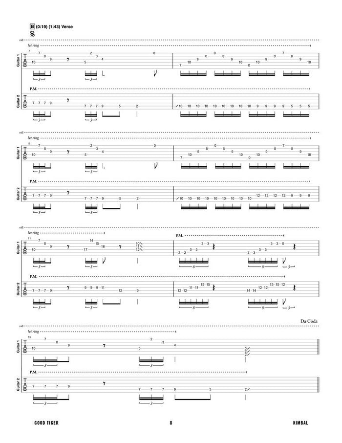 Printed Guitar Book, Digital Guitar Book
