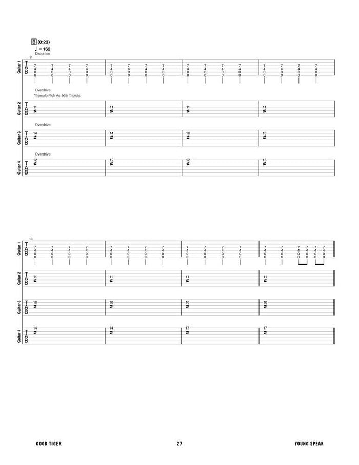 Printed Guitar Book, Digital Guitar Book