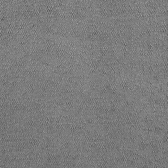 Raleigh - Boucle Upholstered Ottoman - Gray