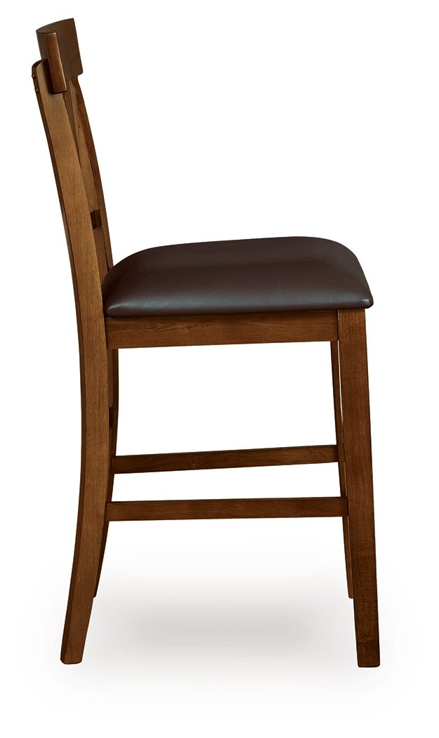 Ralene - Upholstered Barstool (Set of 2) - Medium Brown - view 6