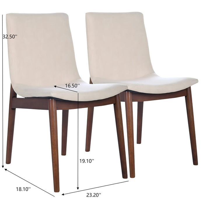 Ravel - Dining Chair (Set of 2) - Beige - view 2