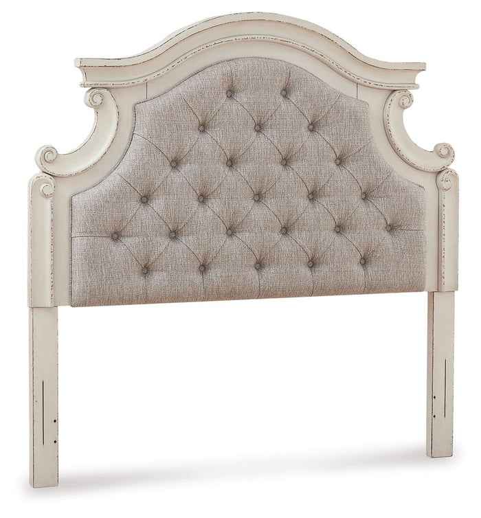 Realyn - Chipped White - Full UPH Panel Headboard by Signature Design by Ashley® | Bel Furniture