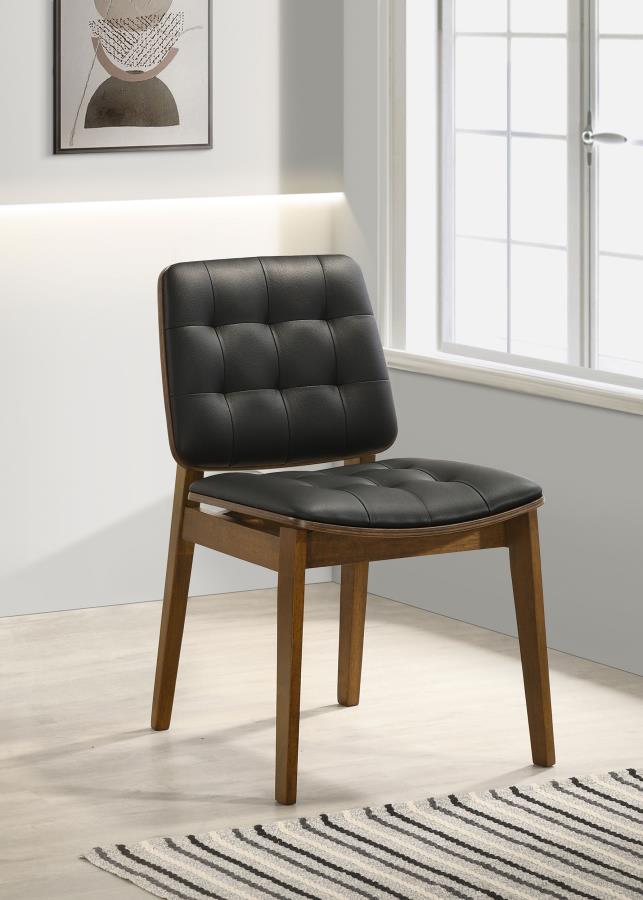 Redbridge - Upholstered Dining Side Chair (Set of 2) - Walnut