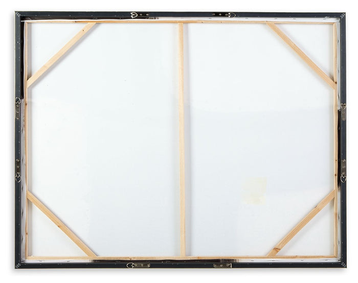 Reighlea - Black / White - Wall Art by Signature Design by Ashley® | Bel Furniture
