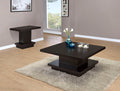 Dark Brown / 2 Pc. Coffee Table, End Table