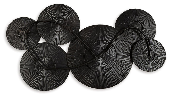 Rhetlen - Black / Gold Finish - Wall Decor by Signature Design by Ashley® | Bel Furniture